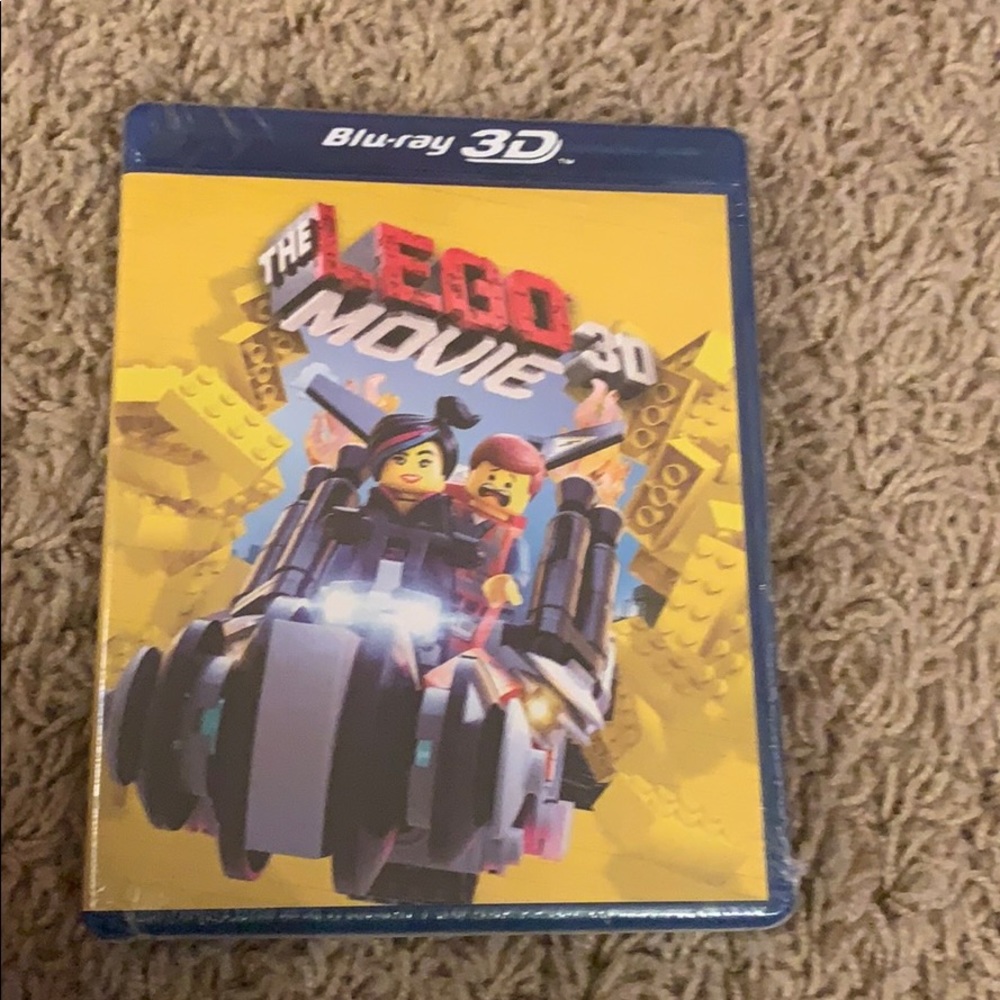 NWT sealed The LEGO Movie blue ray 3d movie